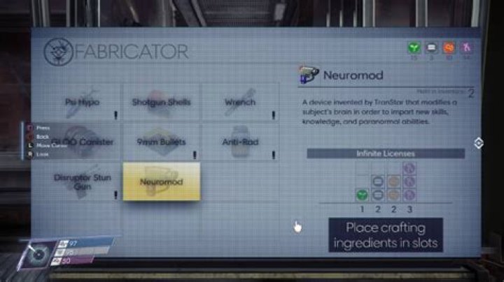 1. Neuromod Fabricator Plan