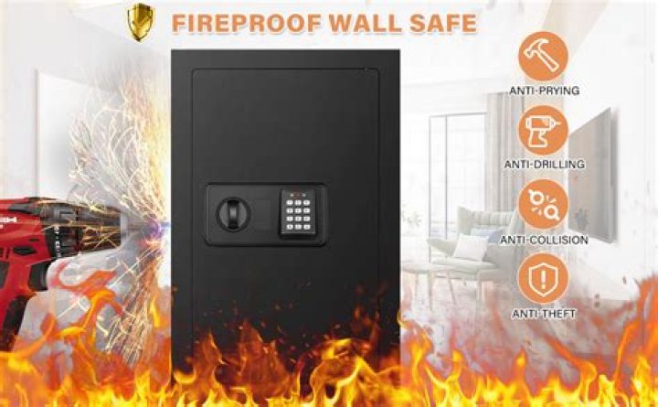 6. Hidden Fire Alarm Safes