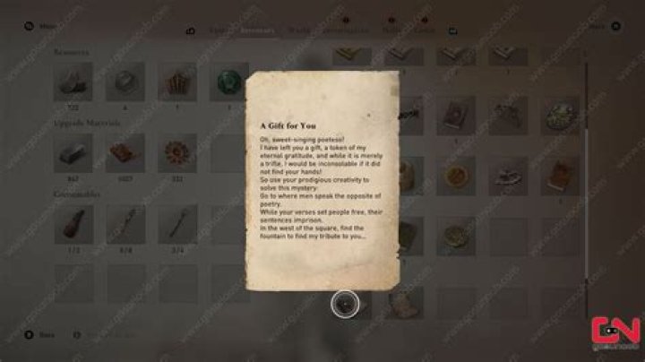 AC Mirage A Gift For You Enigma: How to Find