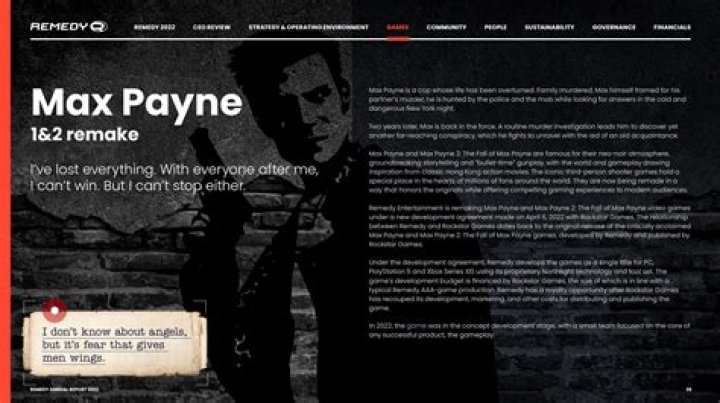 
Agent, Max Payne 3 Remain in Development