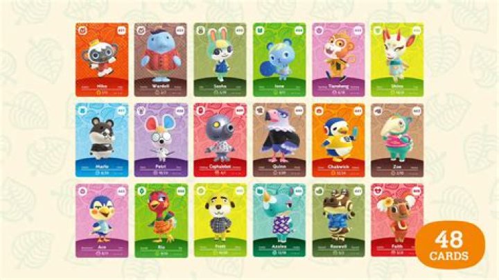 Animal Crossing Amiibo Cards