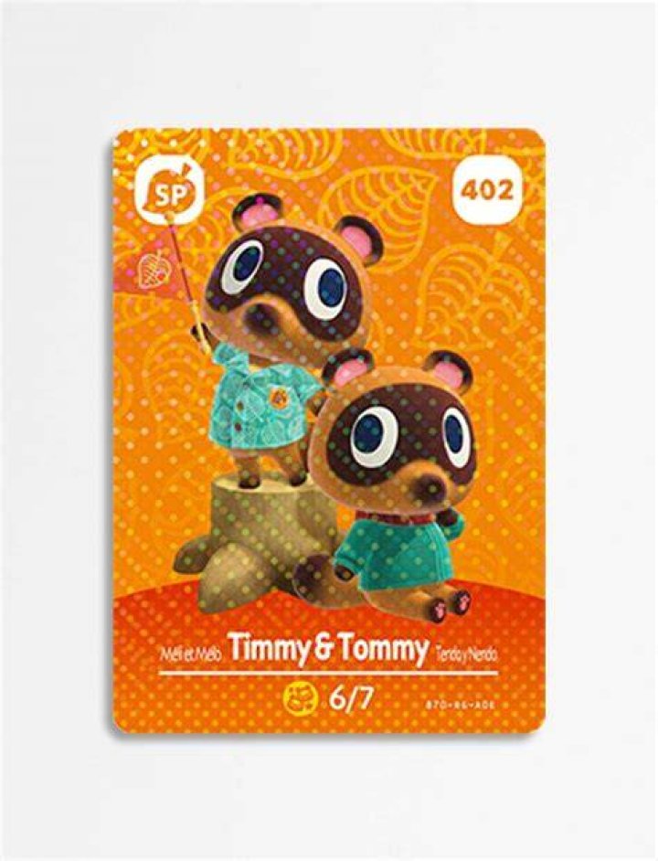Animal Crossing Amiibo Timmy and Tommy Nook