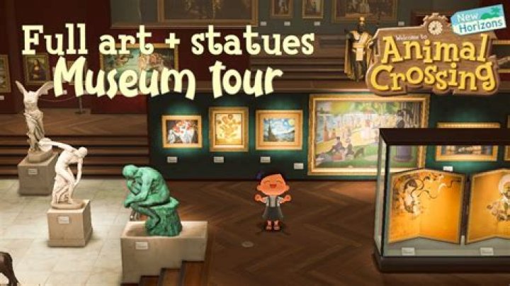 Animal Crossing: New Horizons Art Gallery Items | How to add paintings and statues