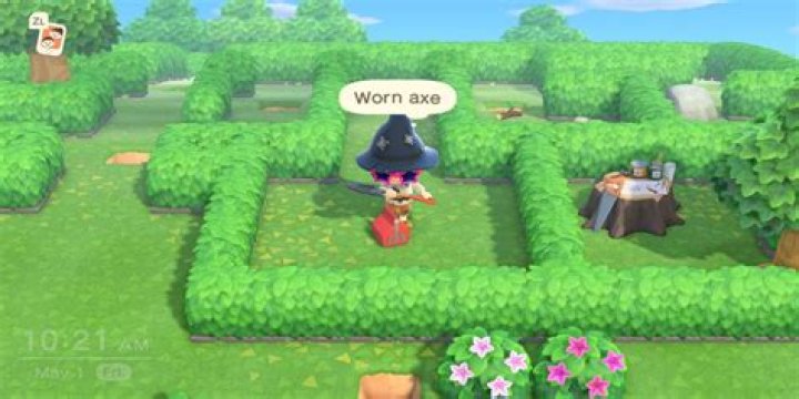 Animal Crossing: New Horizons hedge recipe