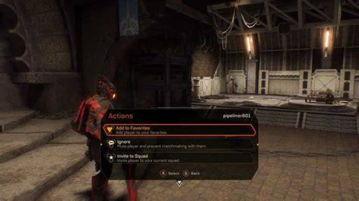 
Anthem: How to Add Friends, Invite to Squad, or Mute Other Players in Launch Bay