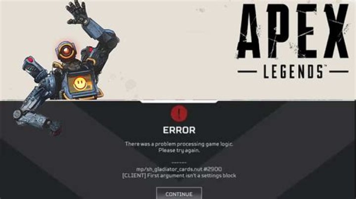 Apex Legends 'There was a problem processing game logic' Error Fix