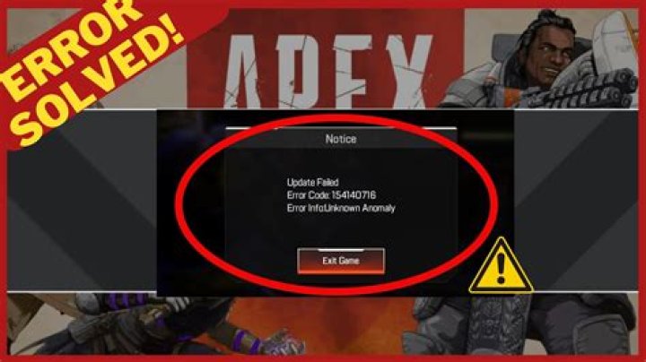 Apex Legends Mobile ‘Update Failed Network Anomaly’ Error Fix