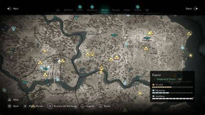 Assassin's Creed Valhalla nickel ingot locations
