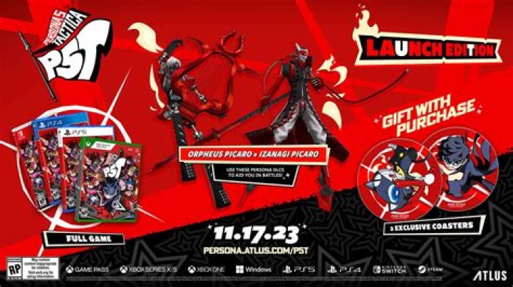 Atlus Details Persona 5 DLC; Announces Release Date for Each