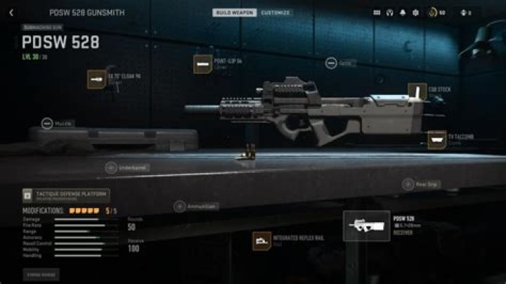 Best PDSW 528 Build in Modern Warfare 2: Attachments, Loadout, and Class Setup
