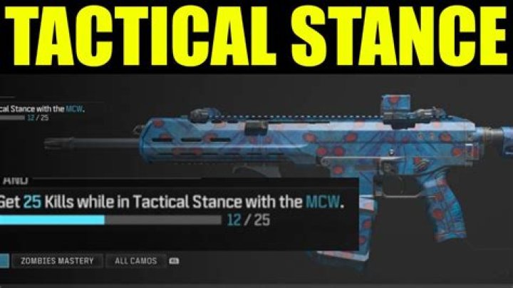 Best Tac-Stance Attachments for Camo Challenges in Modern Warfare 3