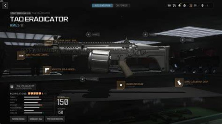 Best TAQ Eradicator Zombies Build in Modern Warfare 3