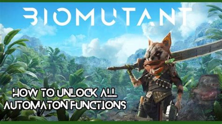 
Biomutant – How to Unlock All Automaton Functions