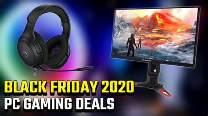 Black Friday 2020 Gaming PC Deals | Best pre-built PC, monitor, headset, and more