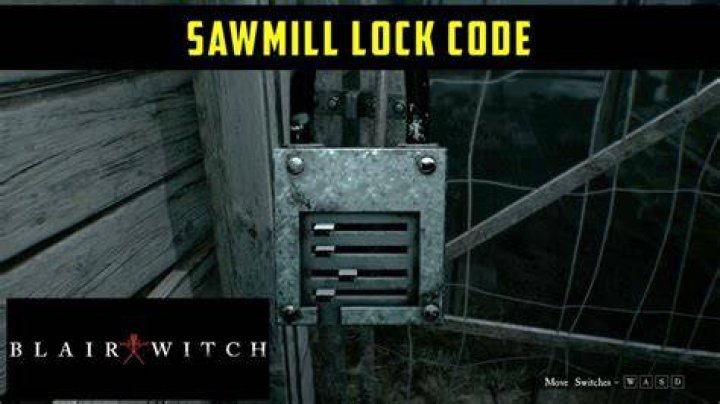 Blair Witch Sawmill Lock Tape