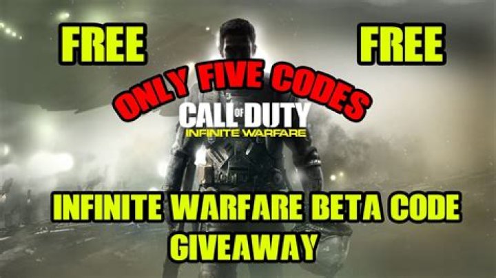 
Call of Duty: Infinite Warfare Beta Code Giveaway