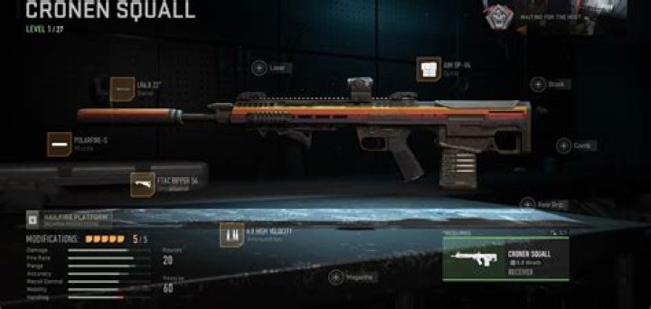 Call of Duty: Warzone 2- Best Cronen Squall Class