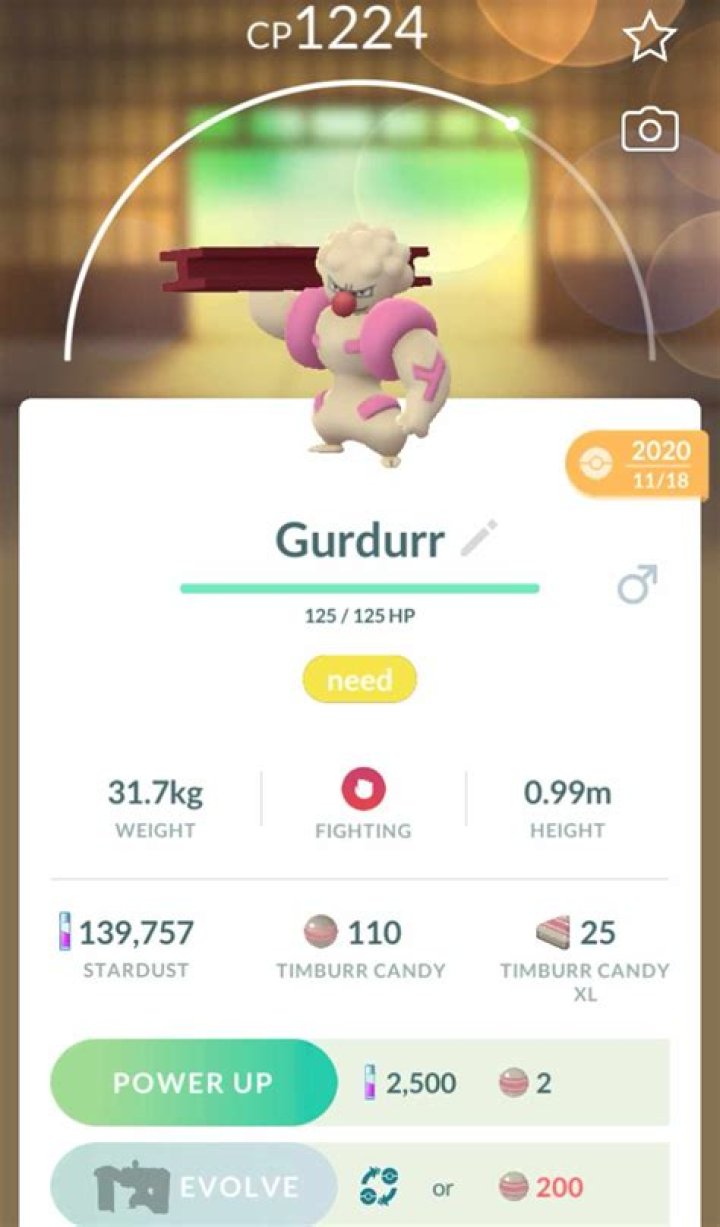 Conkeldurr Pokemon Go