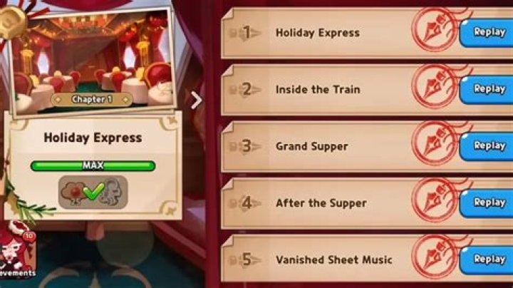 Cookie Run Kingdom Holiday Express Answers for Chapter 2