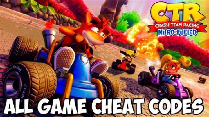 Crash Team Racing Nitro-Fueled Cheats