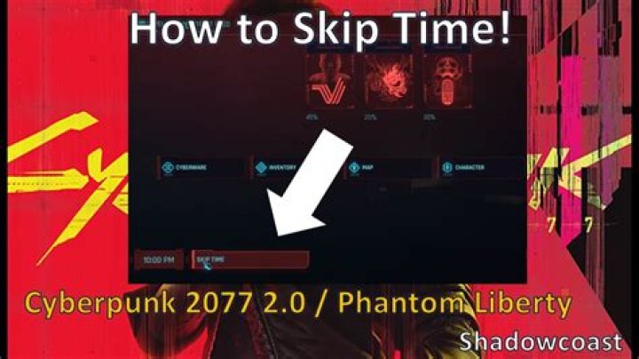 Cyberpunk 2077: How to Wait and Skip Time