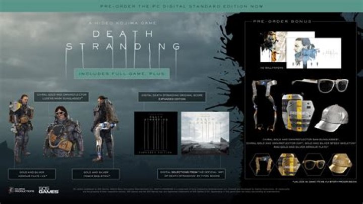 Death Stranding Epic Games Store exclusive