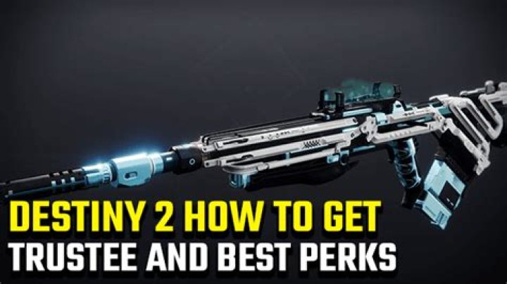 Destiny 2 How to get Trustee | Trustee God Roll and best perks
