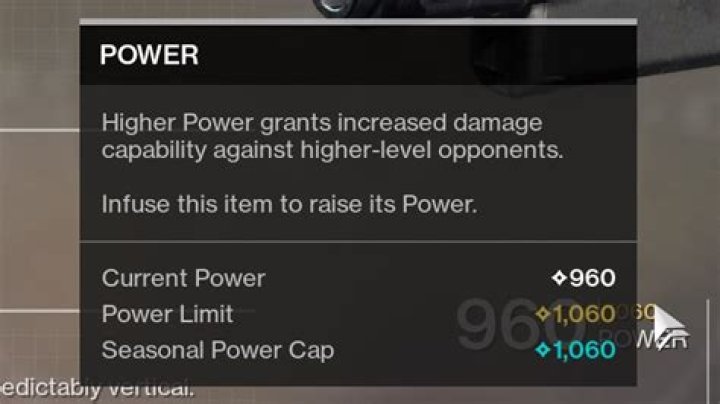 Destiny 2 Infusion Cap Sunsetting