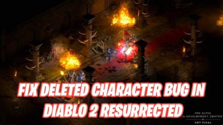 
Diablo 2 Resurrected Character Gone: How to Fix Deleted Character Bug