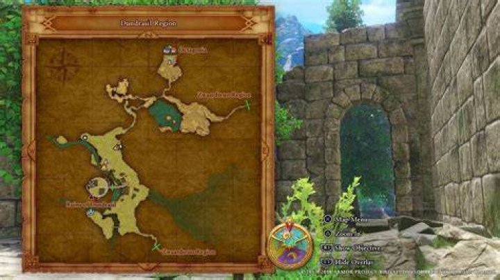 
Dragon Quest XI Guide: Dundrasil Region Target Locations