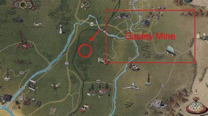 Fallout 76 Gauley Mine Location