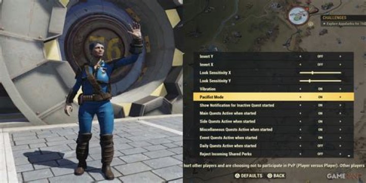 
Fallout 76: How to Turn On Pacifist Mode