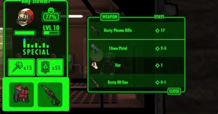 Fallout Shelter Weapon List - GameRevolution