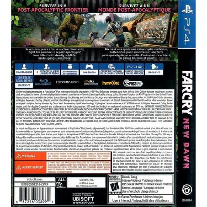 far cry new dawn box art