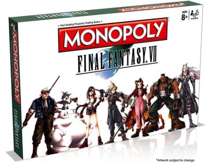 A Final Fantasy 7 Monopoly Game Will Be Released Next Year ff7monopoly