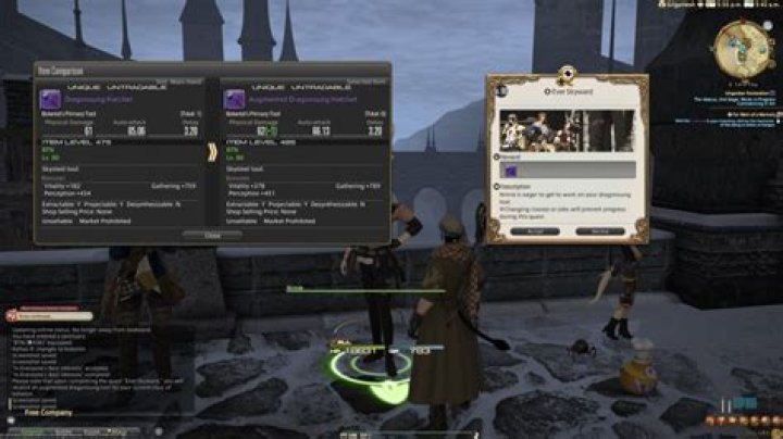 
Final Fantasy 14 – How to Improve Skysteel Tools in Patch 5.35