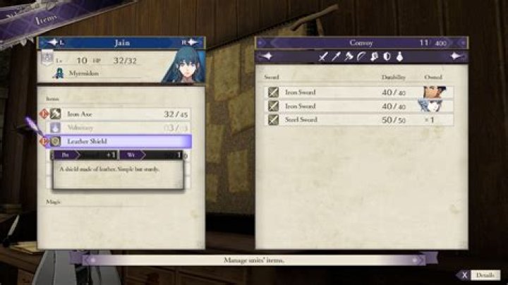 Fire Emblem Three Houses Weight battle