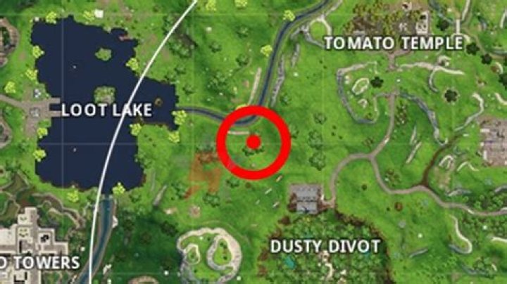 Fortnite Dusty Depot Treasure Map: Dusty Divot Treasure Locations
