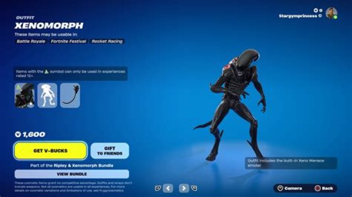 Fortnite how to get alien off head