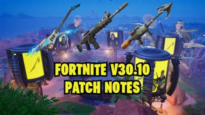 
Fortnite Patch Notes 1.000.065 For May 5th Update