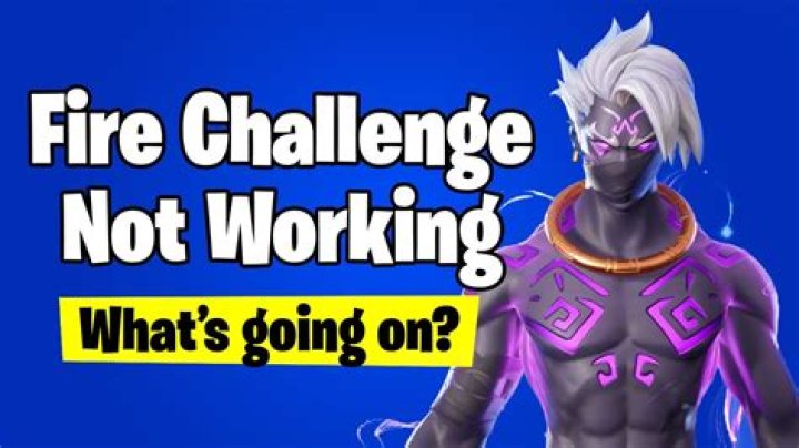 Fortnite: Set Structures on Fire challenge not working