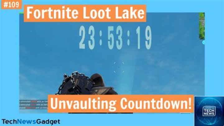 Fortnite Unvaulting Countdown
