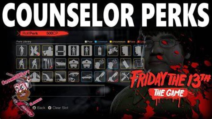 Friday the 13th: The Game | Counselor Perks List