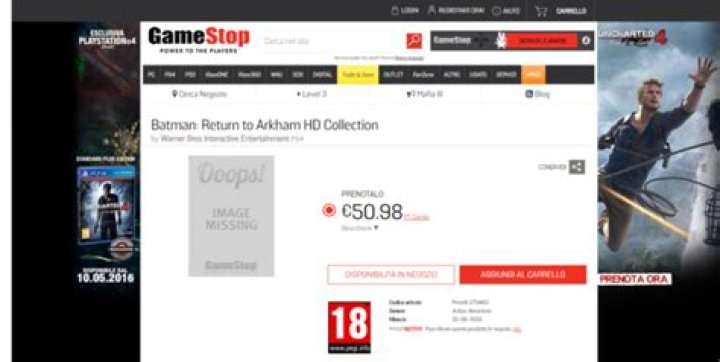 
Gamestop Italy Lists Batman: Return To Arkham HD Collection With June Release Date