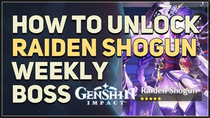 
Genshin Impact: How to Unlock Weekly Raiden Shogun Boss