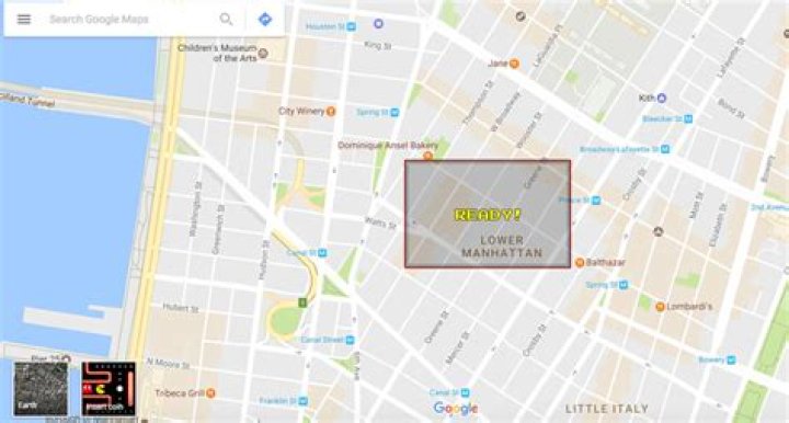 Google Maps Turns into Ms. Pac-Man for April Fools' Day google-maps-ms-pac-man