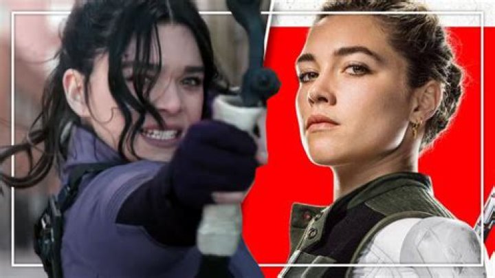 Hawkeye Disney Plus villains: Yelena Belova, Swordsman, The Hood, Bullseye