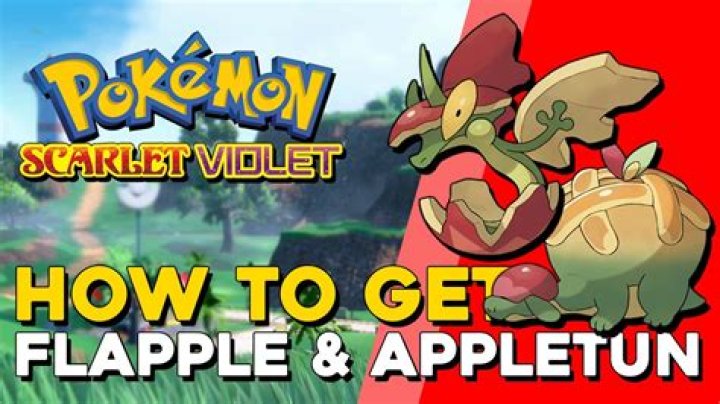 How to Evolve Applin into Appletun and Flapple in Pokémon Scarlet and Violet