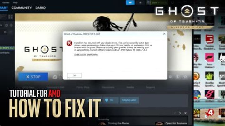 How to fix Ghost of Tsushima Legends 'There is no content' error