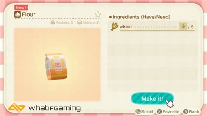 
How to Get Flour in Animal Crossing: New Horizons